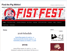 Tablet Screenshot of fistfest.com